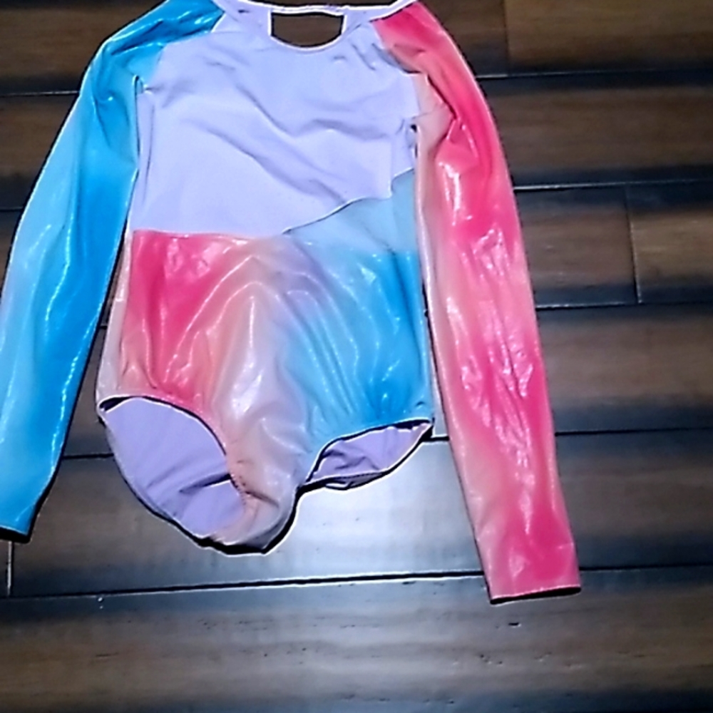 More than Magic Colorful Leotard Lg or 14/16